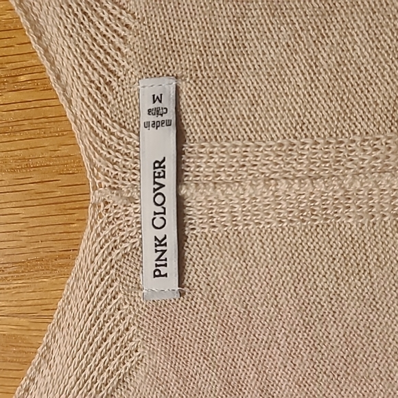 NWT Pink Clover Cardigan - Picture 2 of 4